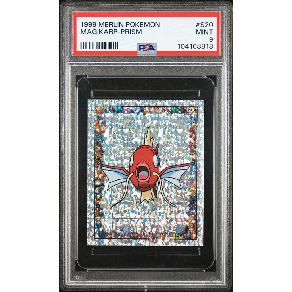 1999 Merlin Pokemon Magikarp-Prism #S20 PSA 9