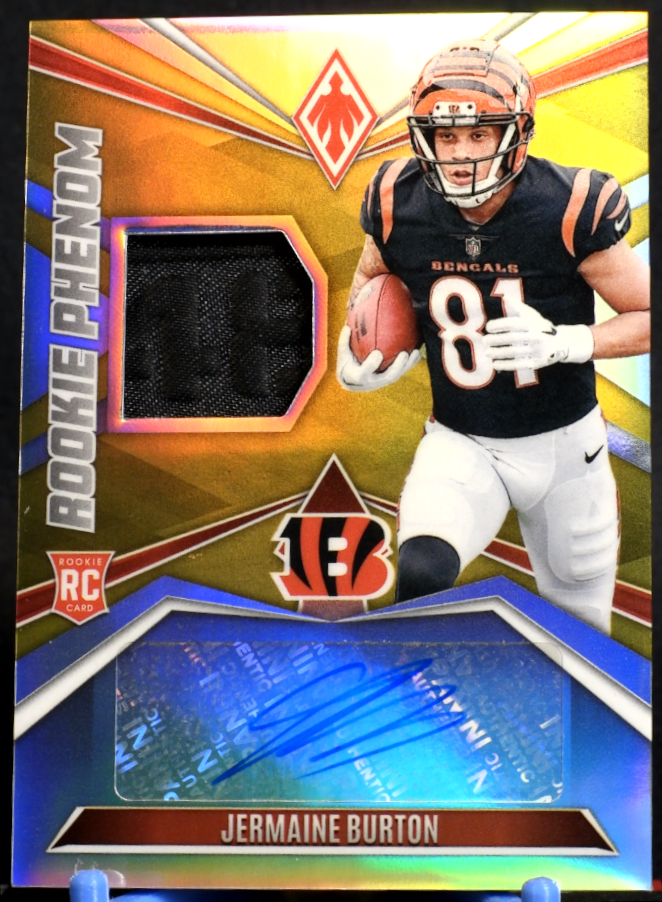 2024 Panini Phoenix Jermaine Burton #RPJA-JBN RPA