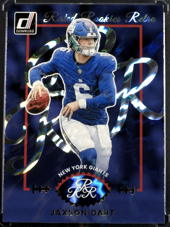 2025 Panini Donruss Rated Rookie Retro Jaxson Dart #1