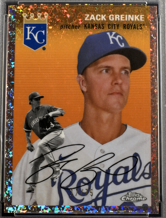 2023 Topps Chrome Platinum Anniversary Zack Greinke #272 PSA 9 POP 2