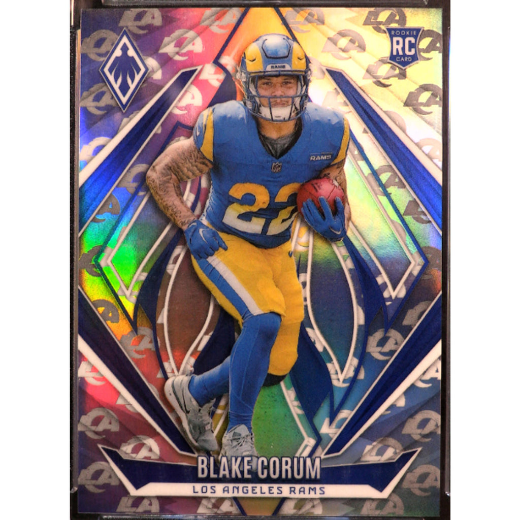 2024 Panini Phoenix Blake Corum #158 Team Logo