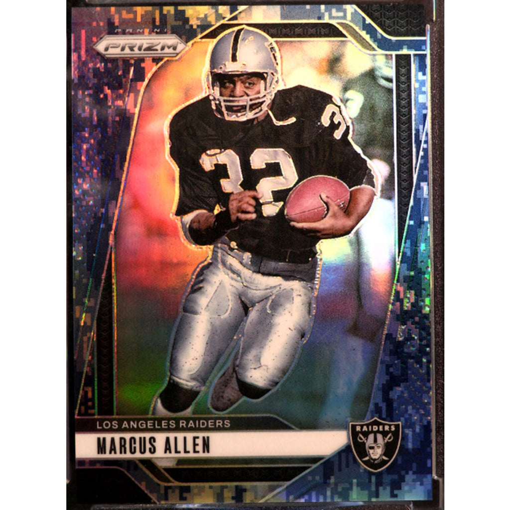 2024 Panini Prizm Marcus Allen #155 Navy Camo /25