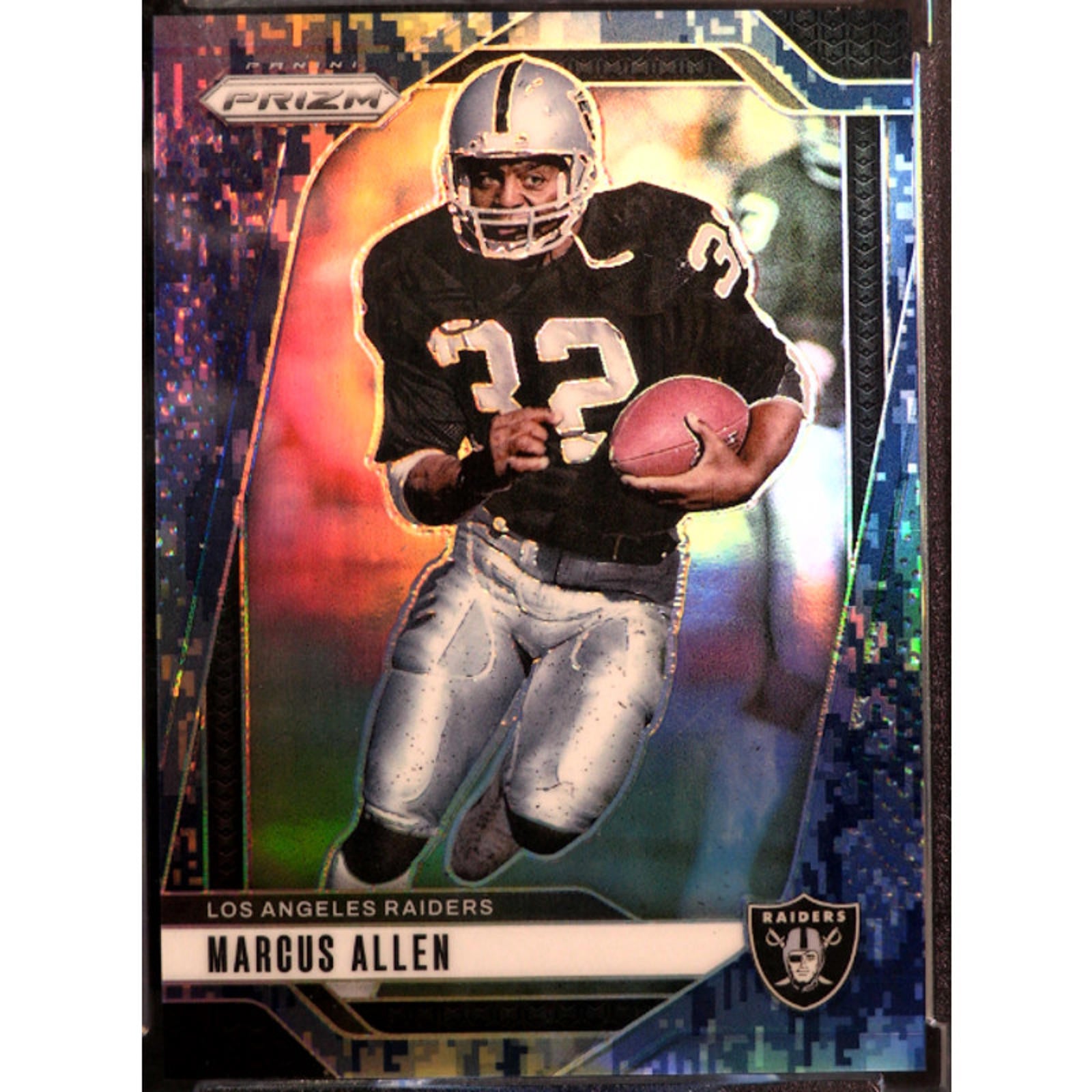 2024 Panini Prizm Marcus Allen #155 Navy Camo /25